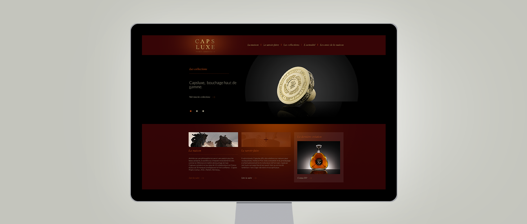 CAPSLUXE HOME PAGE